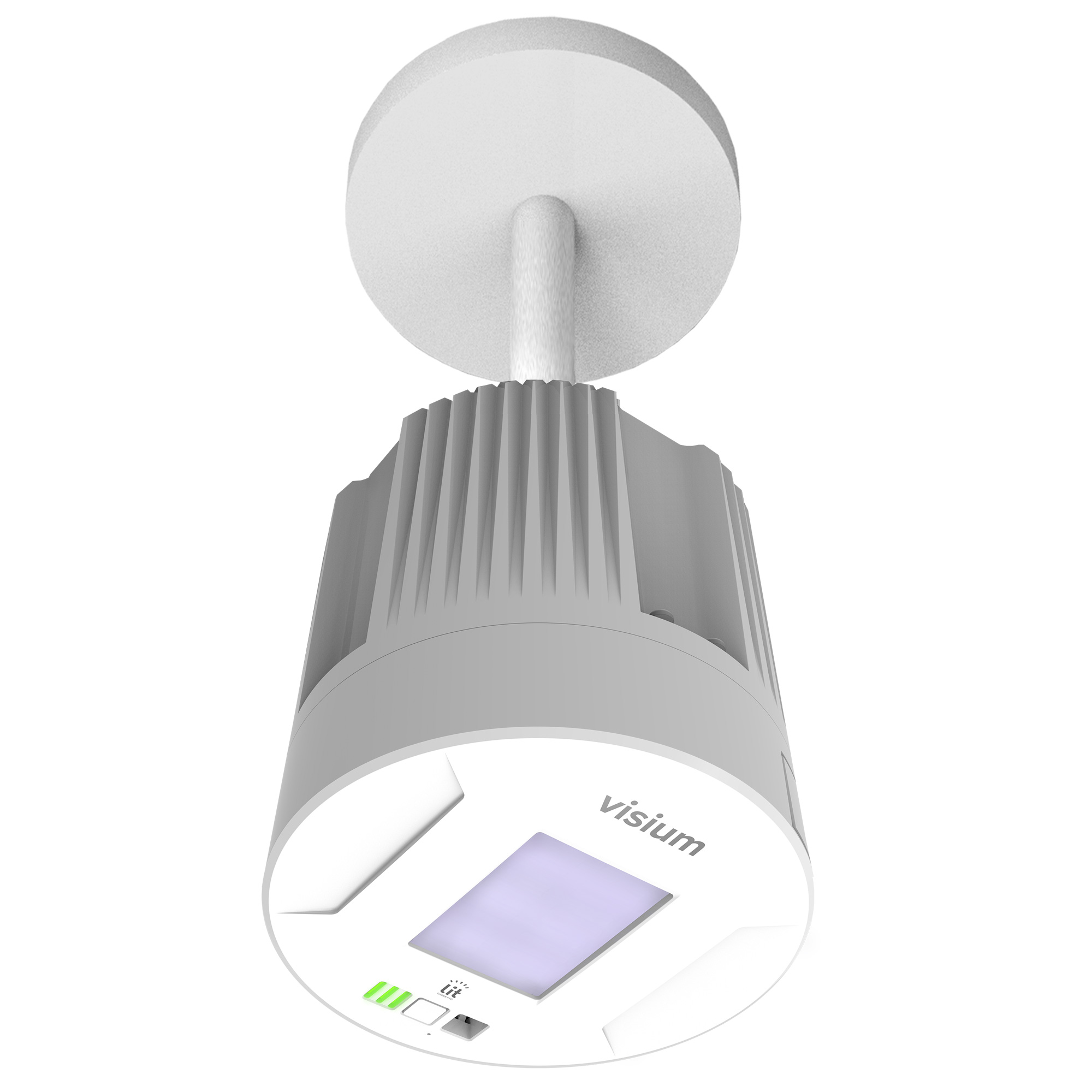 Visium Pendant Mount Diffused Optics Far UV Light