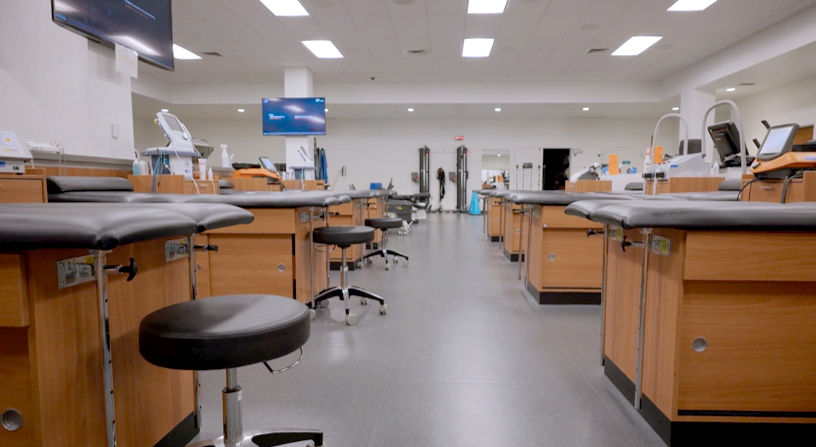 Dolphins Training Room