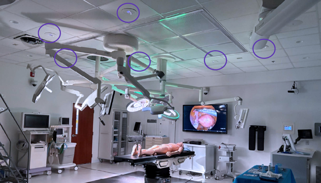 Veteran's Affairs Study of Visium in Simulated OR