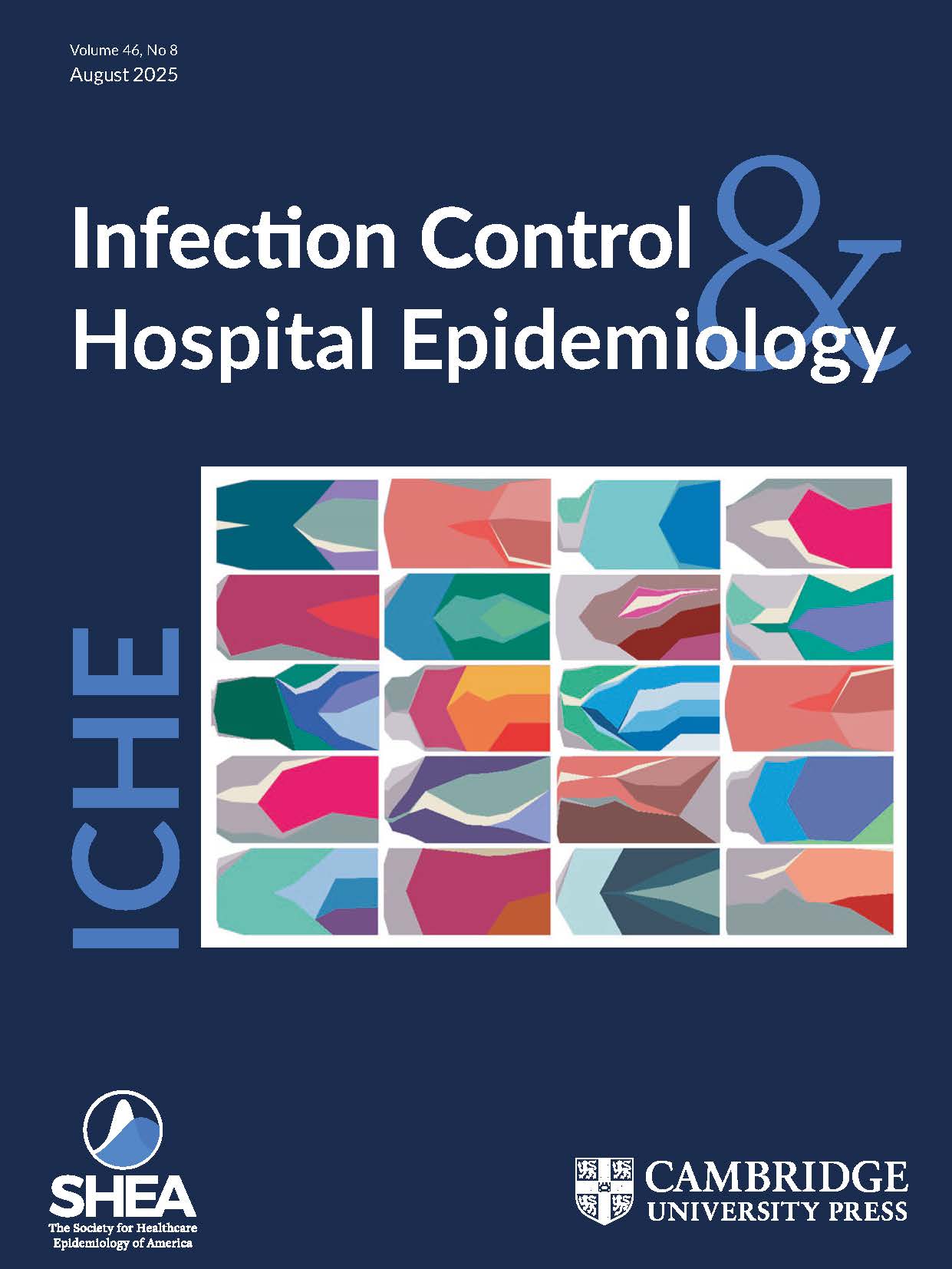 Infection Control & Hospital Epidemiology journal cover Infection Control & Hospital Epidemiology journal cover