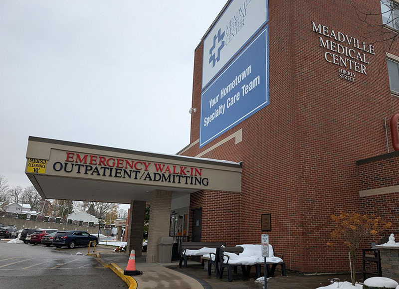 Meadville Medical Center entry