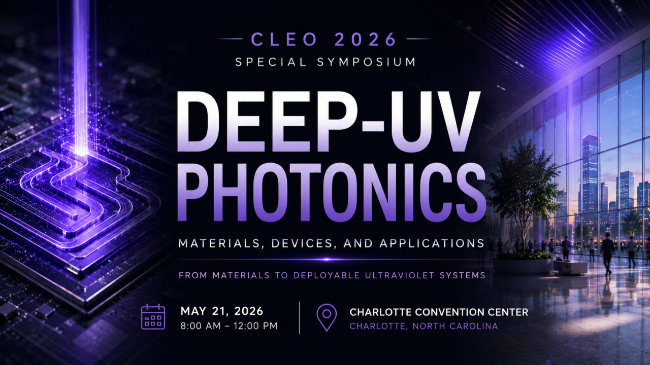 CLEO-2026-Deep-UV-Photoics graphic