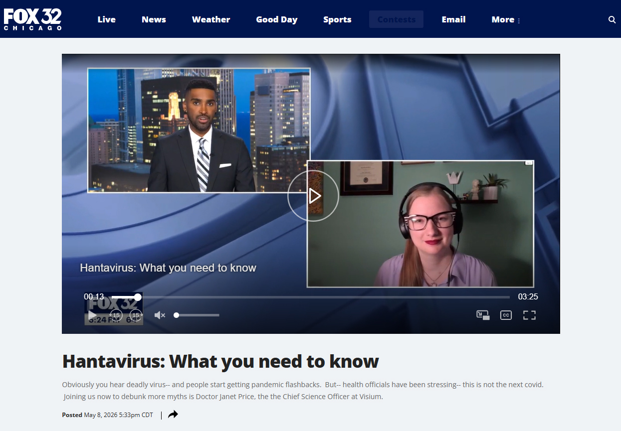 Visium Chief Science Officer Janet Price explains hantavirus and Far-UVC