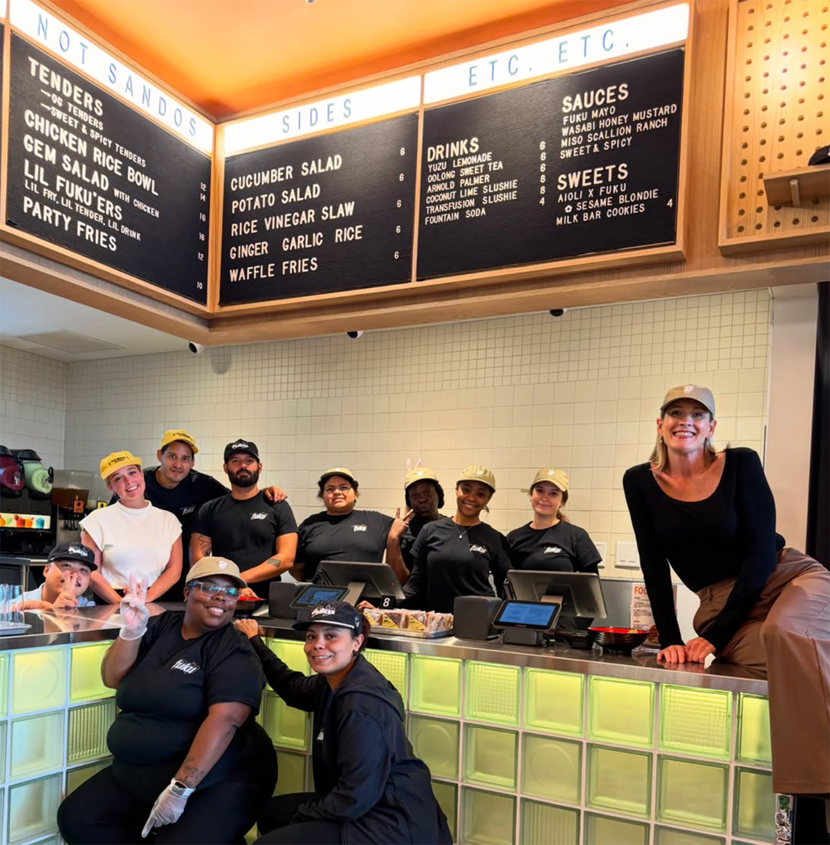 Fuku restaurant staff