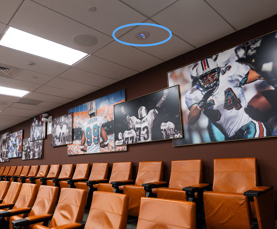 Miami Dolphins use Visium Far-UVC