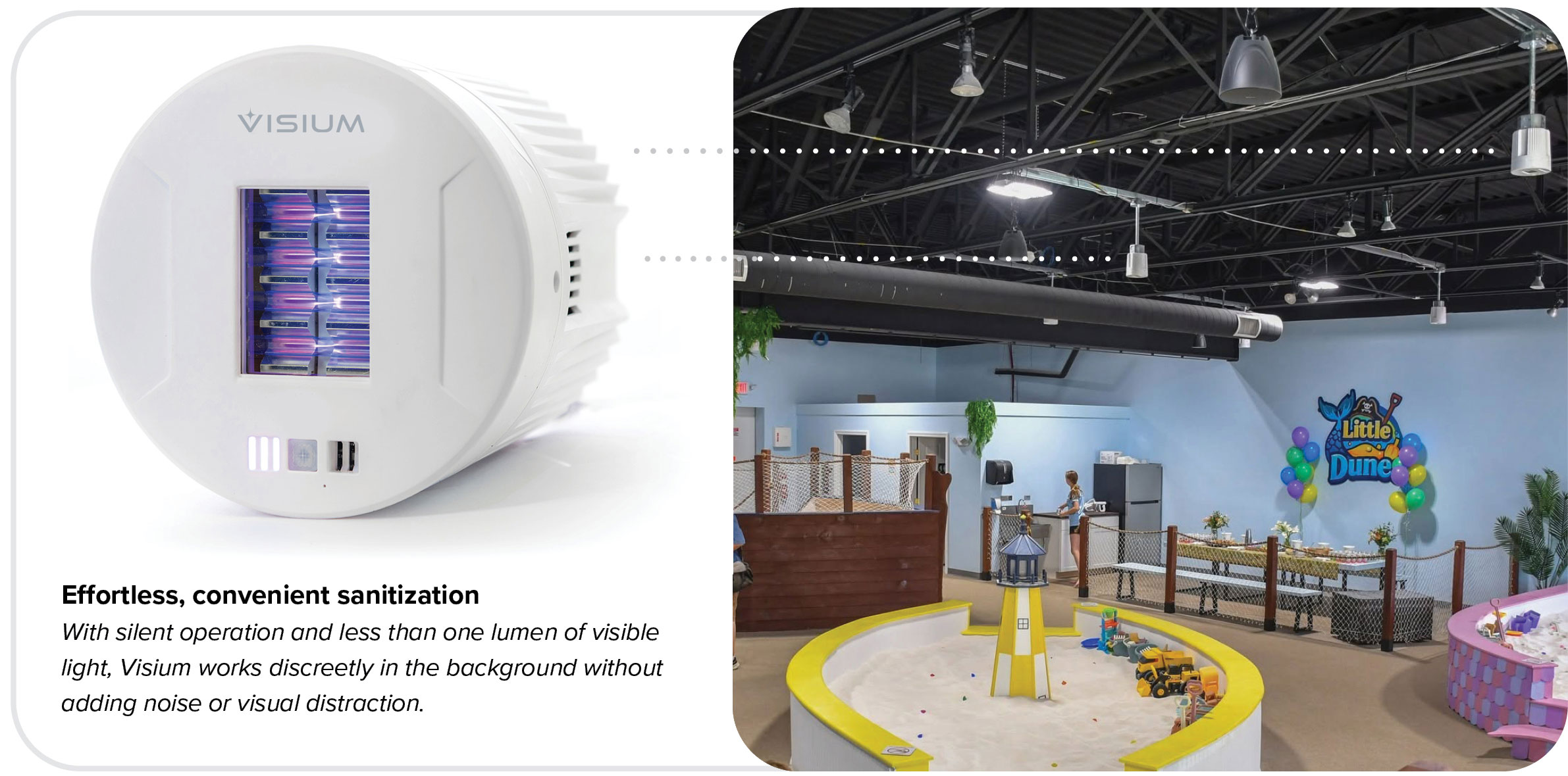 Visium Far-UVC devices at Little Dunes