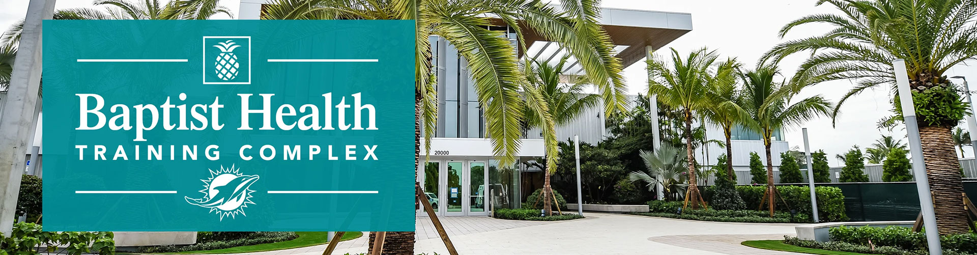 Baptist Health training center Miami Dolphins