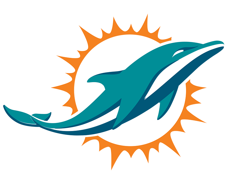 Miami Dolphins football logo