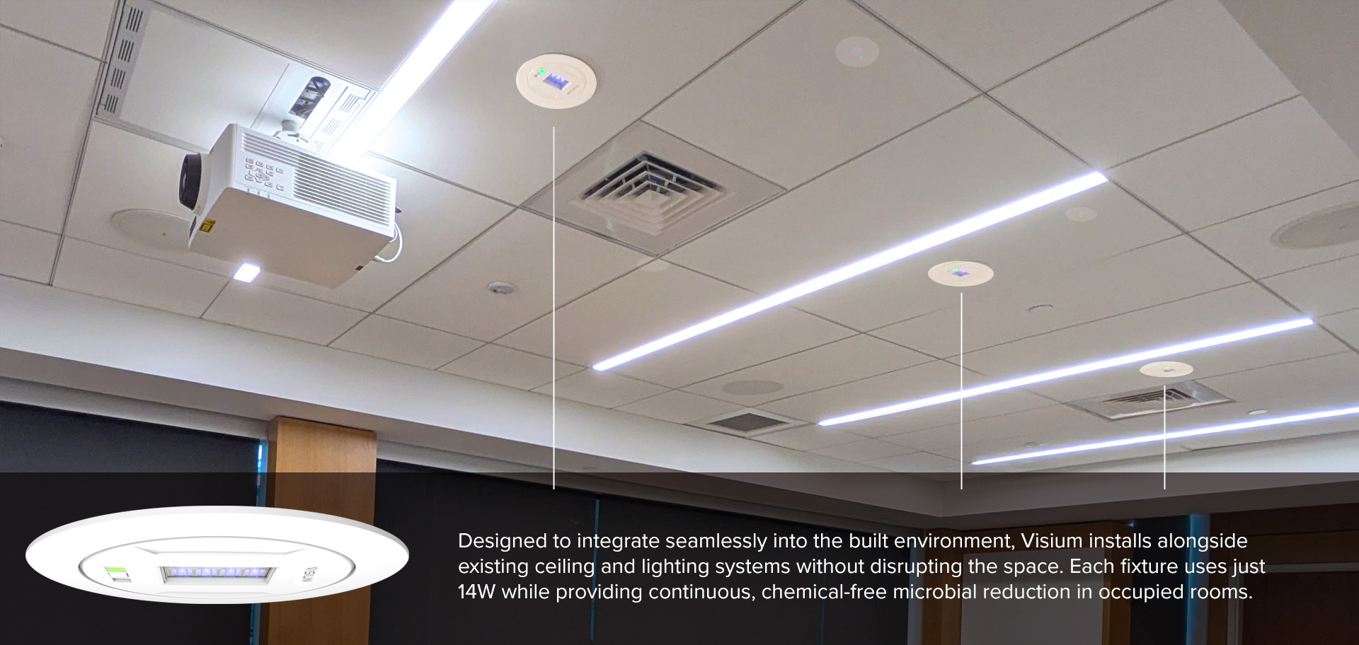 Visium in Miami Dolphins coaches' offices